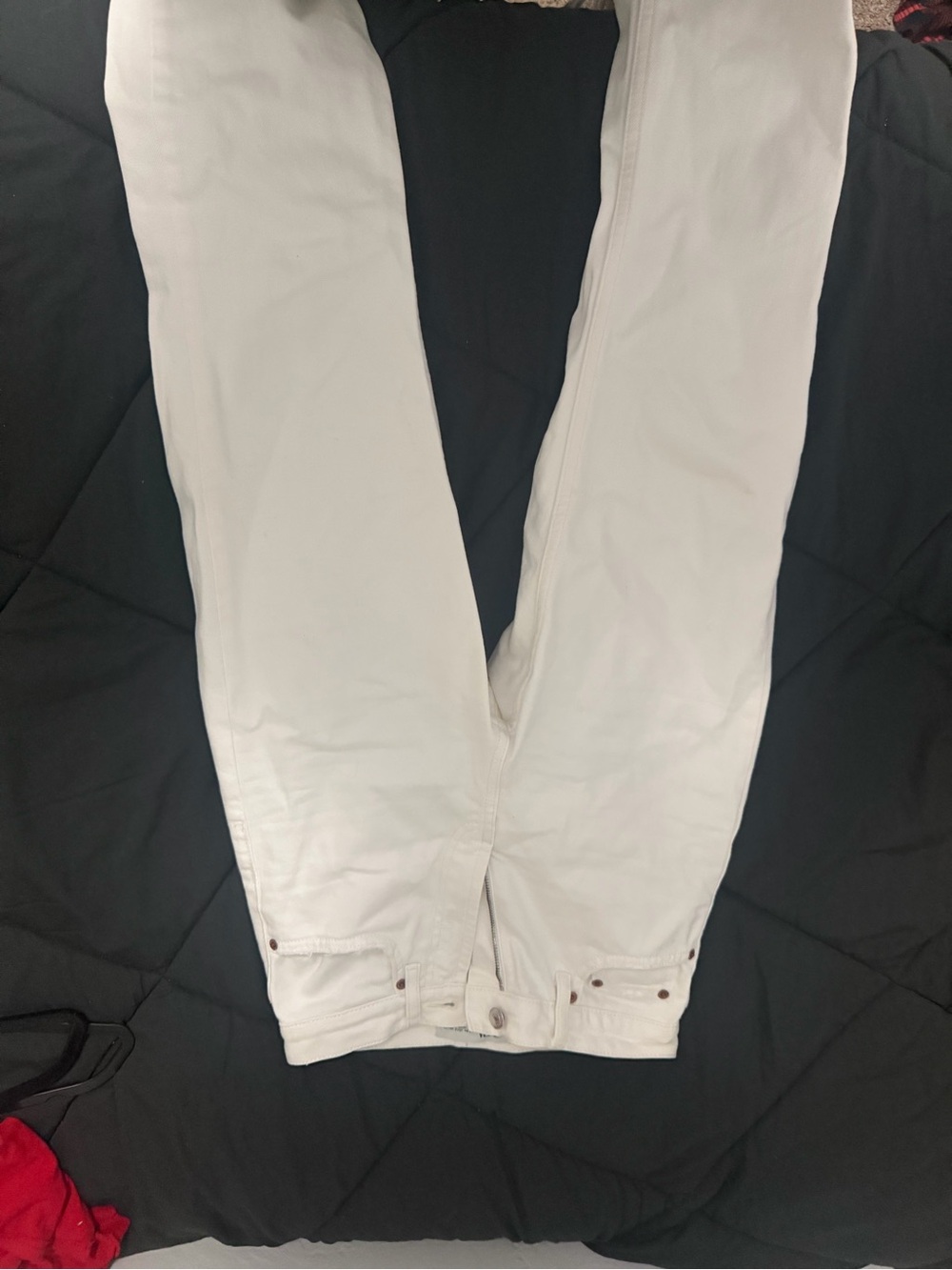 Zara White Straight Leg Women’s Jeans